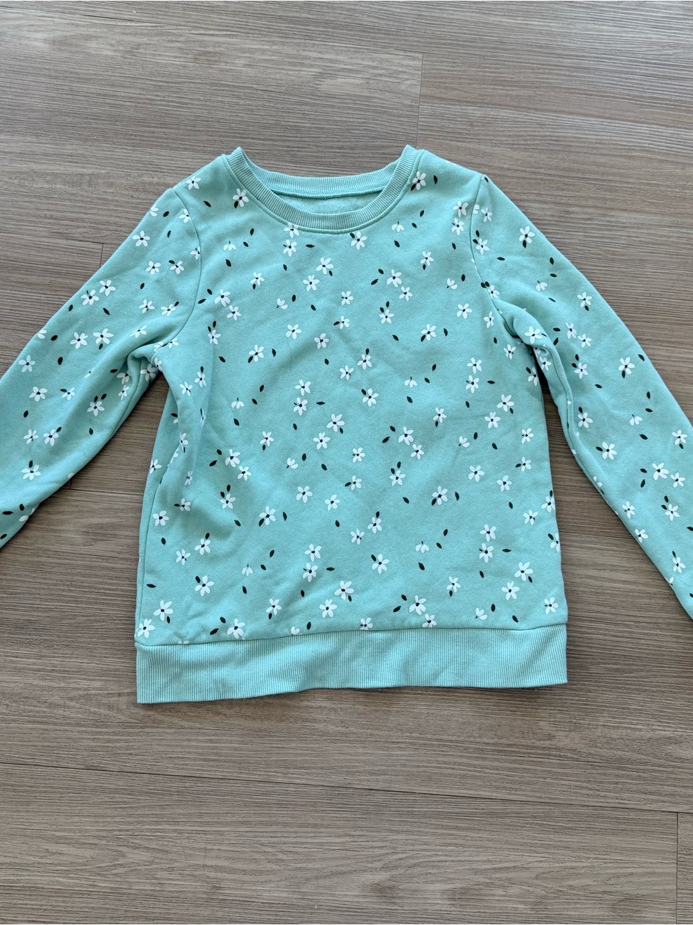 jumping beans Mint Green Floral Sweatshirt